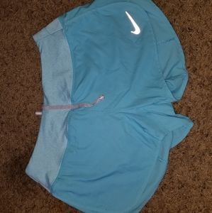 Nike dri fit womans athletic shorts.
